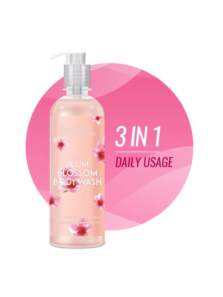Aroma Magic 3 In 1 Plum Blossom - Hair- Face- Body Wash-image-28
