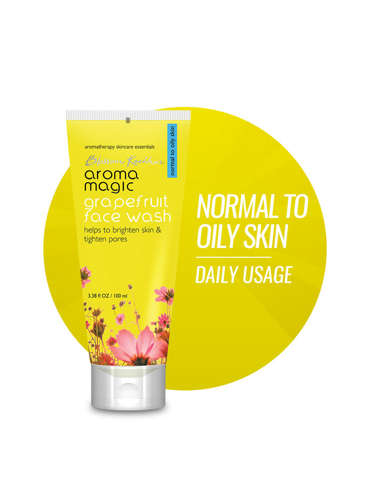 Aroma Magic Grapefruit Face Wash Skin Brightening & Pore Tightening (All Skin Types)-image-24