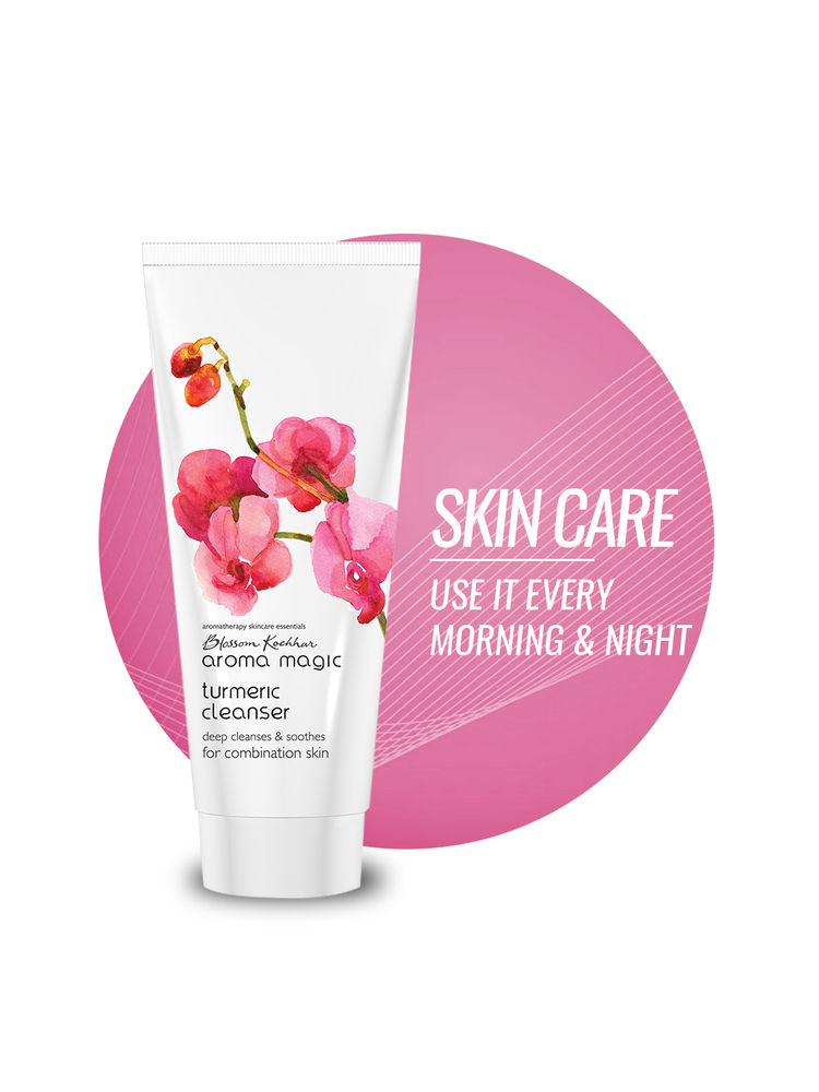Aroma Magic Turmeric Cleanser (For Combination Skin)-picture-21