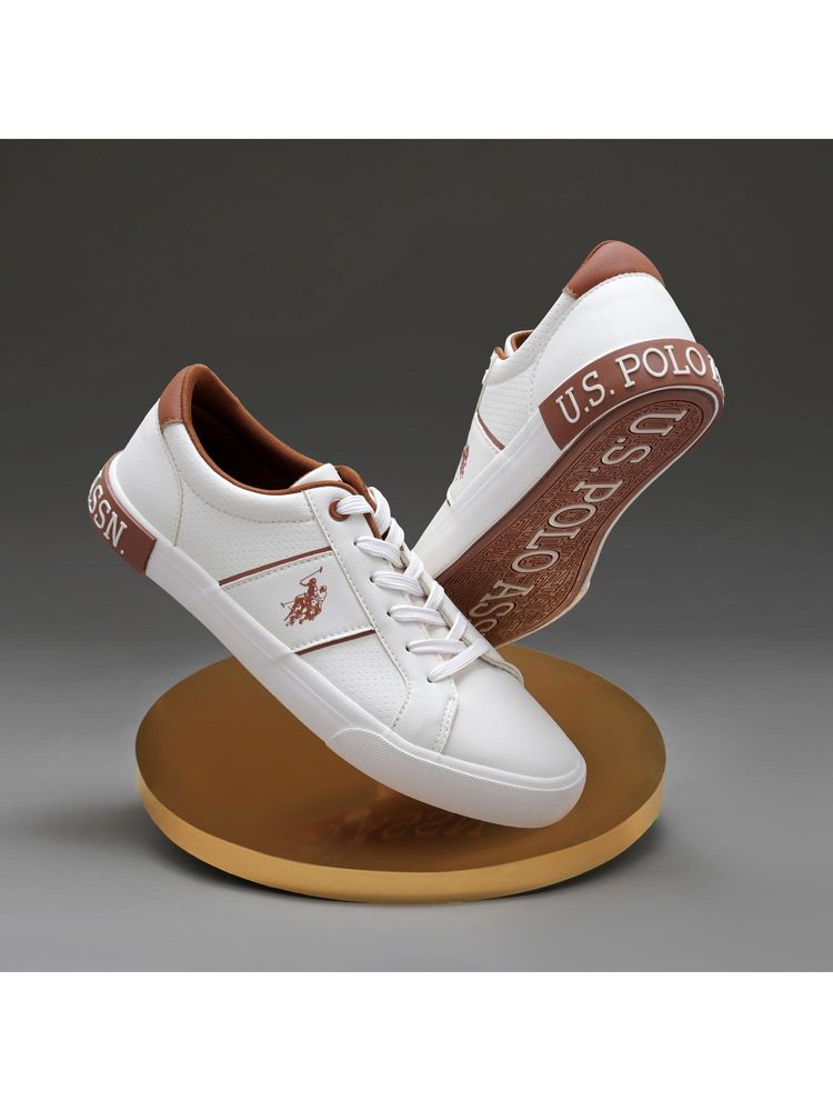 U.S. POLO ASSN. Women Zesta 3.0 Beige Colorblock Sneakers with Textured Sole-picture-30