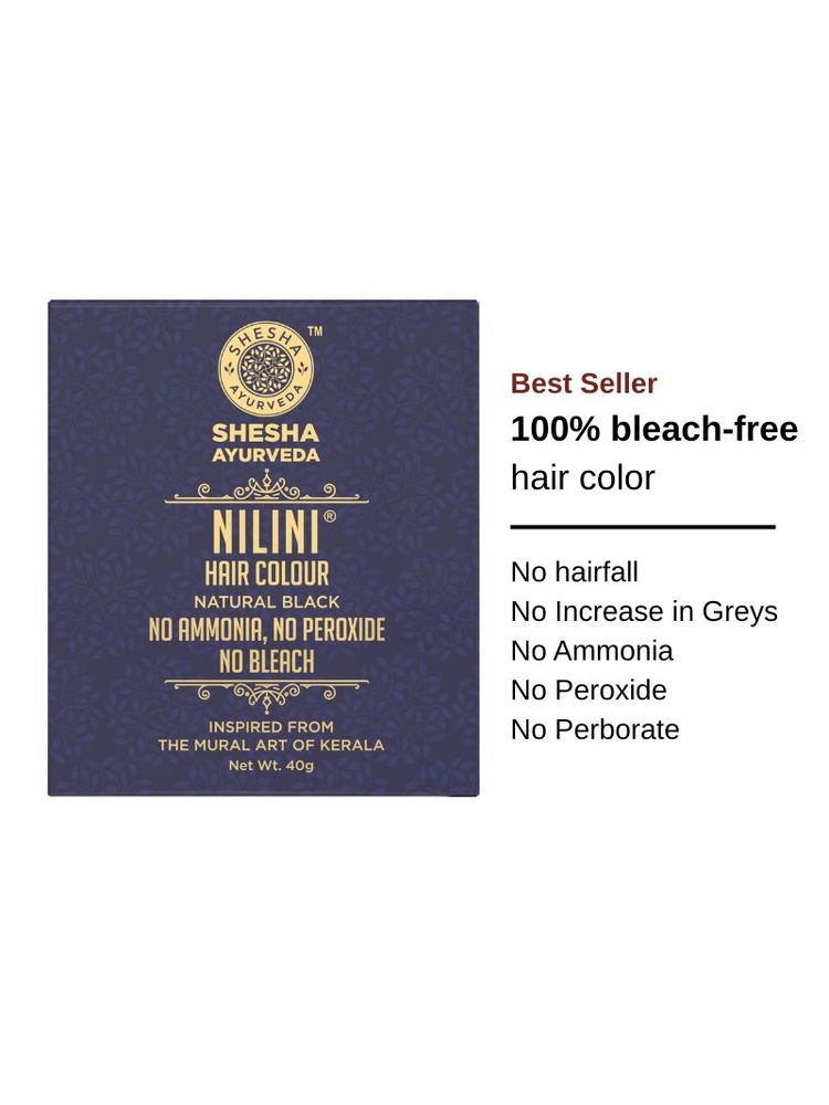 Shesha Ayurveda Nilini Ayurvedic Hair Color