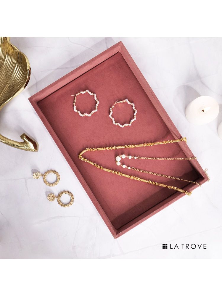 La Trove Luxury Plain Jewellery Tray-picture-23