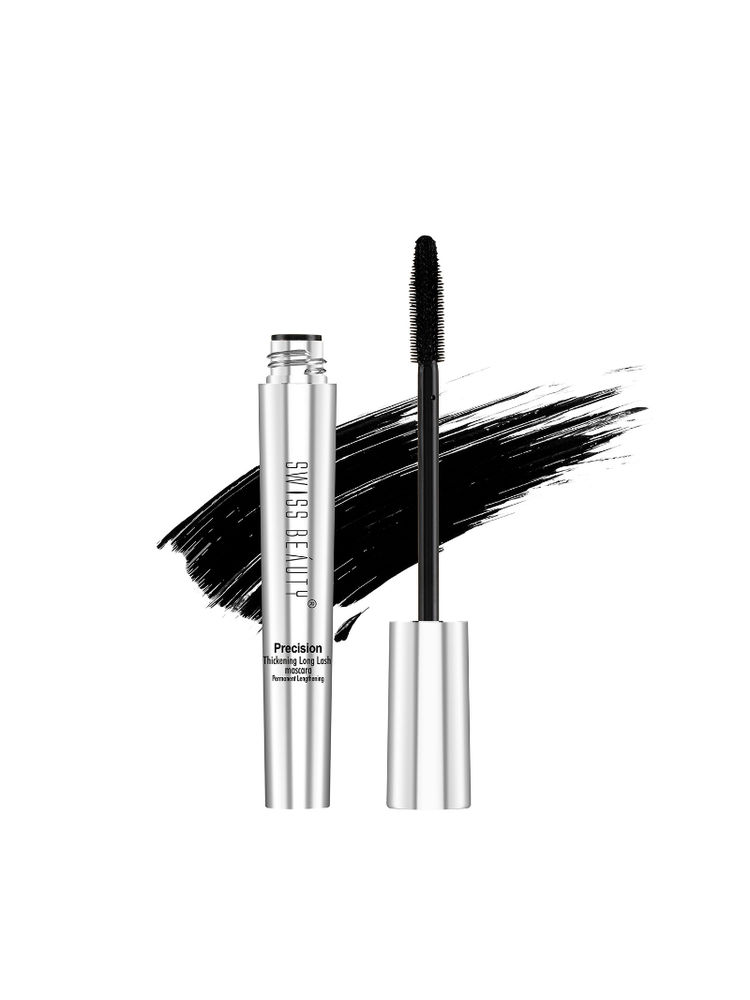 Swiss Beauty Precision Thickening Long Lash Mascara - Black