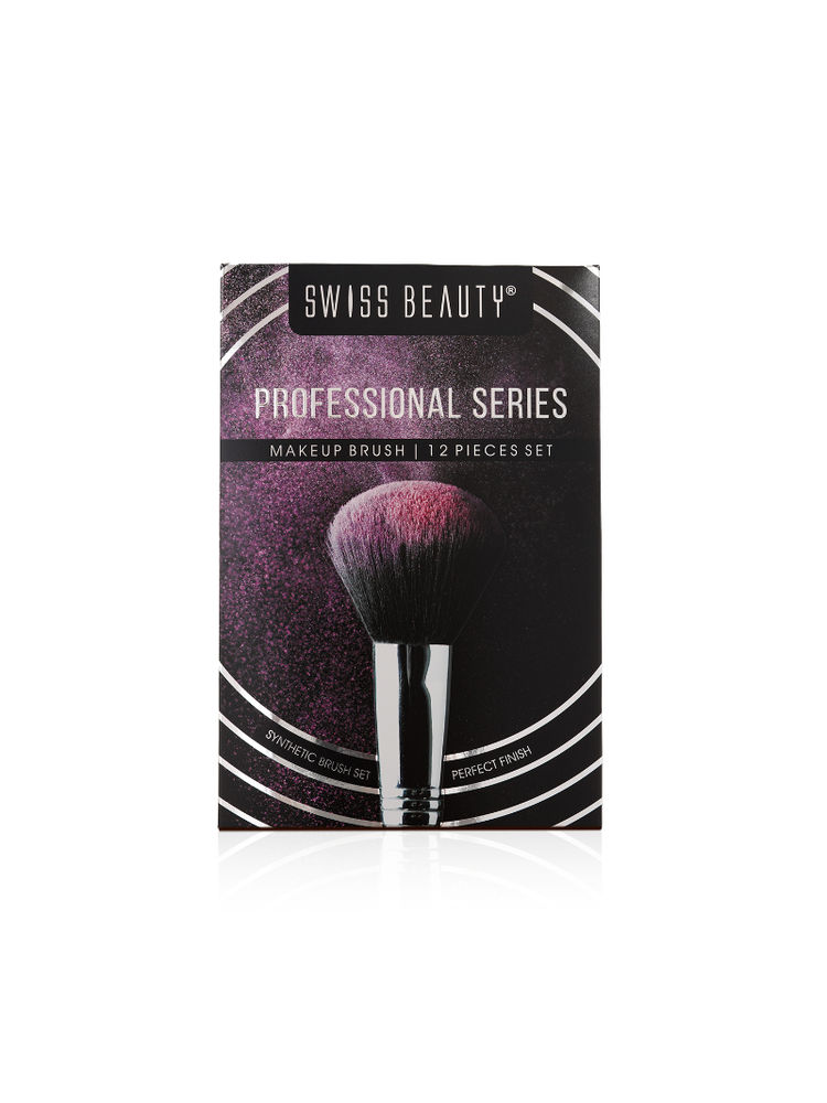 Swiss Beauty Professional Makeup Brush - Set of 12