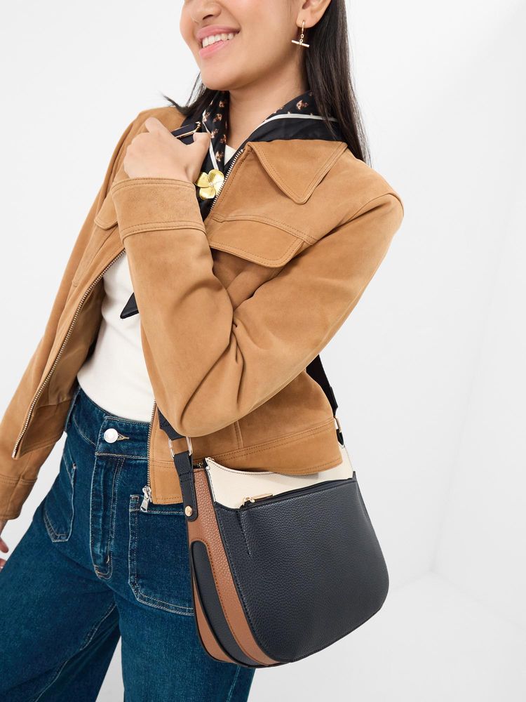 Accessorize London Women's Colorblock Sling Bag-image-39