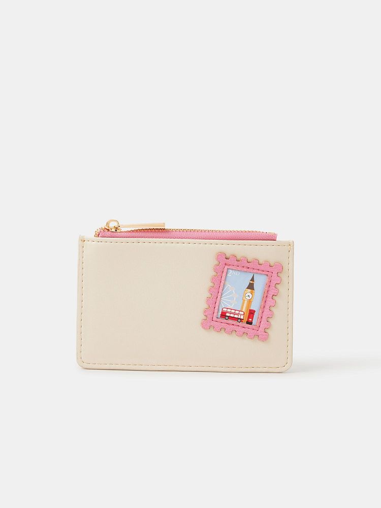 Accessorize London Women's London Stamp Card Holder-picture-15