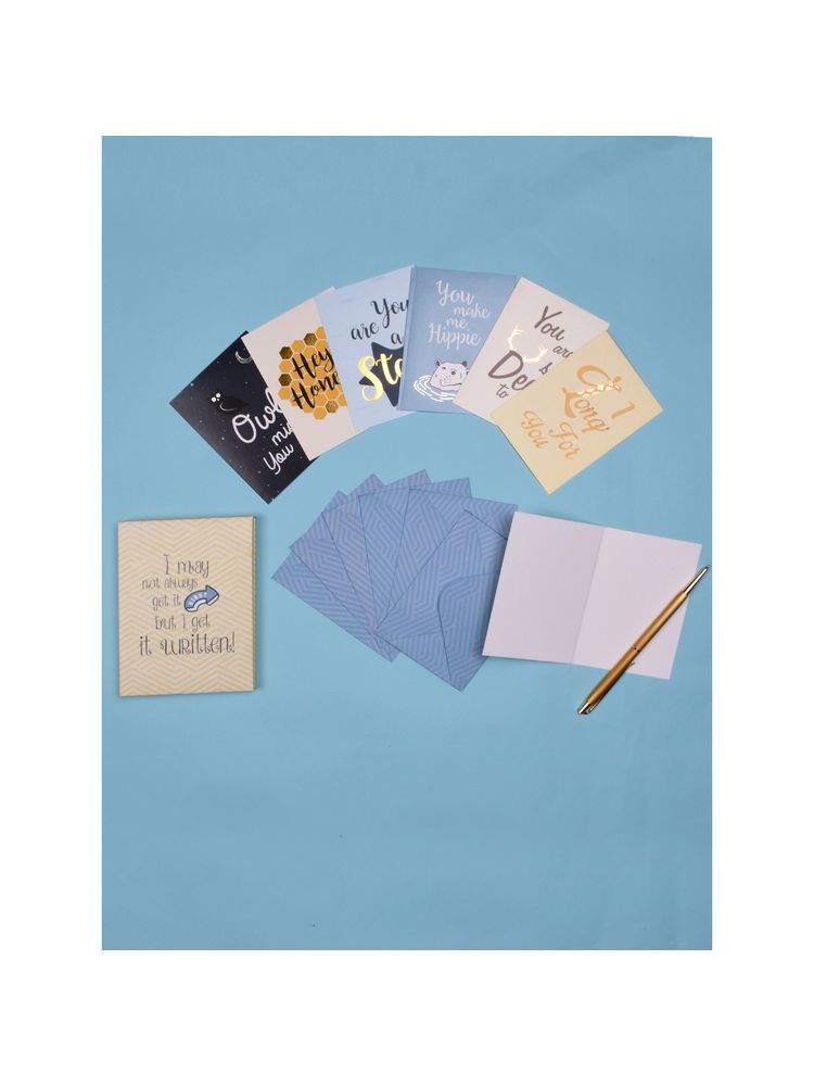 Doodle Collection You'Ve Got Mail Notecard Set Of 12