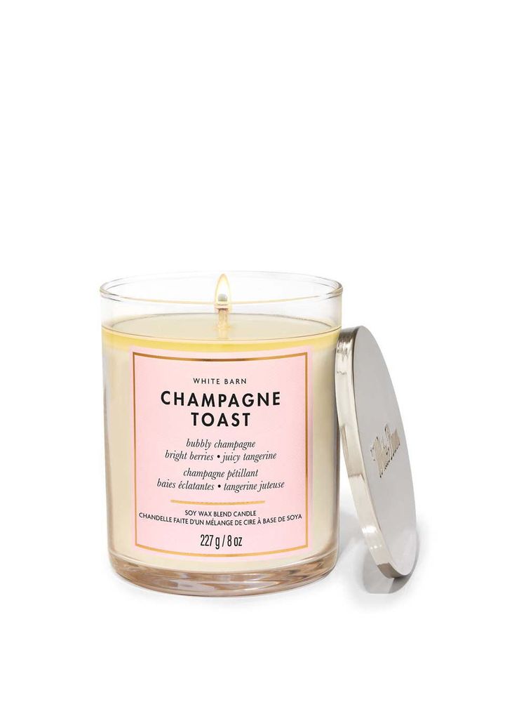 Bath & Body Works Champagne Toast Single Wick Candle