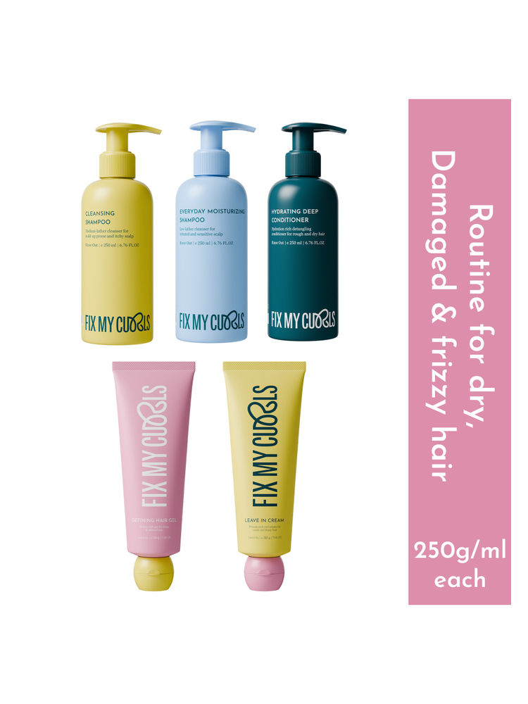 Fix My Curls 5 Steps Protein Combo