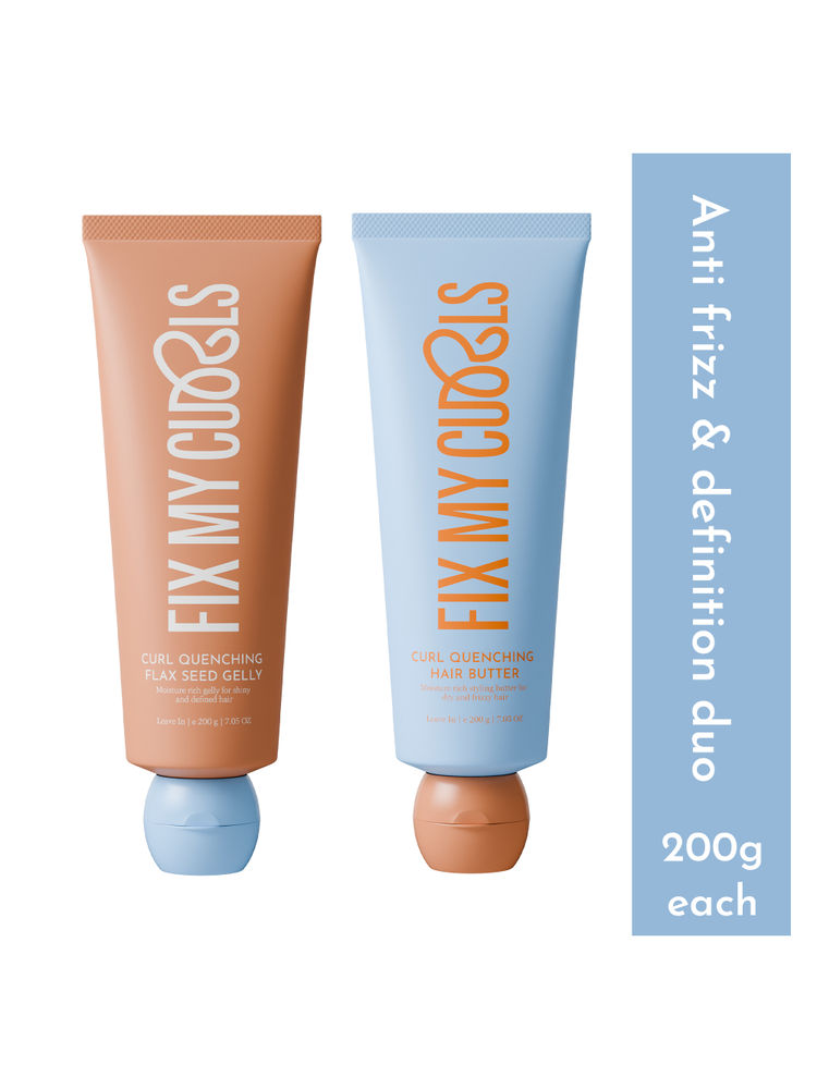 Fix My Curls Curl Quenching Moisture Styling Duo