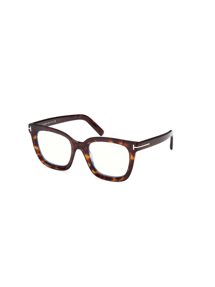 Tom Ford Eyewear Women Brown Square Eyeglass Frames - FT5880-B 51 052-picture-0