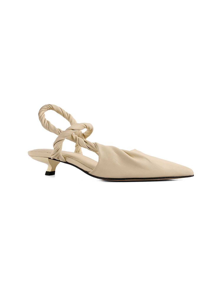 Vanilla Moon Women Ivory Leather Elastic Heels-picture-9