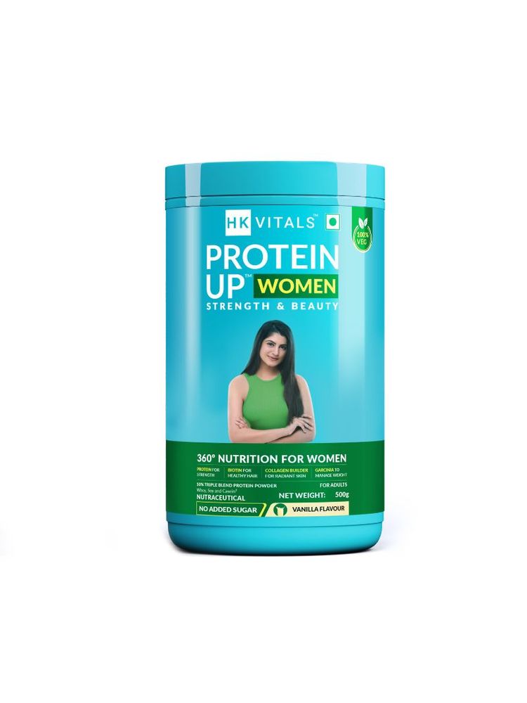 HealthKart HK Vitals Proteinup Women - Vanilla-picture-25