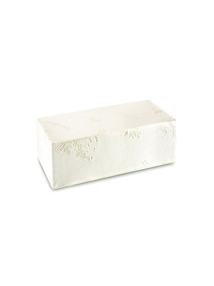 The White Willow High Resilience Large Cube Pillow Green-picture-10