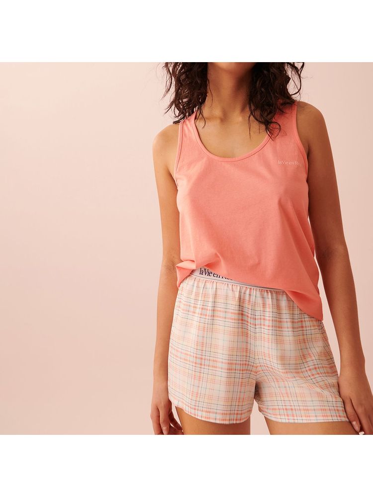 La Vie En Rose Cotton Top and Shorts (Set of 2)-picture-33