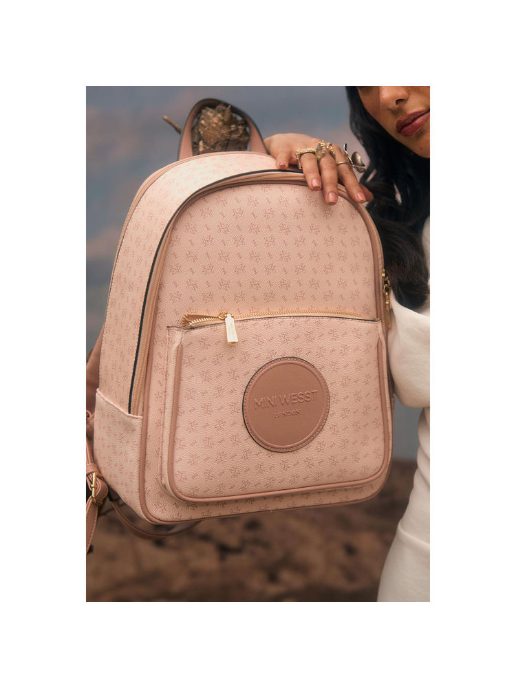 MINI WEST LONDON Pink Runway Luxury Backpack-picture-17