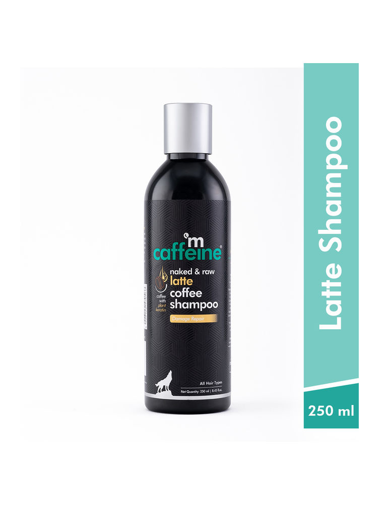 MCaffeine Latte Coffee Shampoo for Damage Repair with Coconut Milk & Keratin-image-43