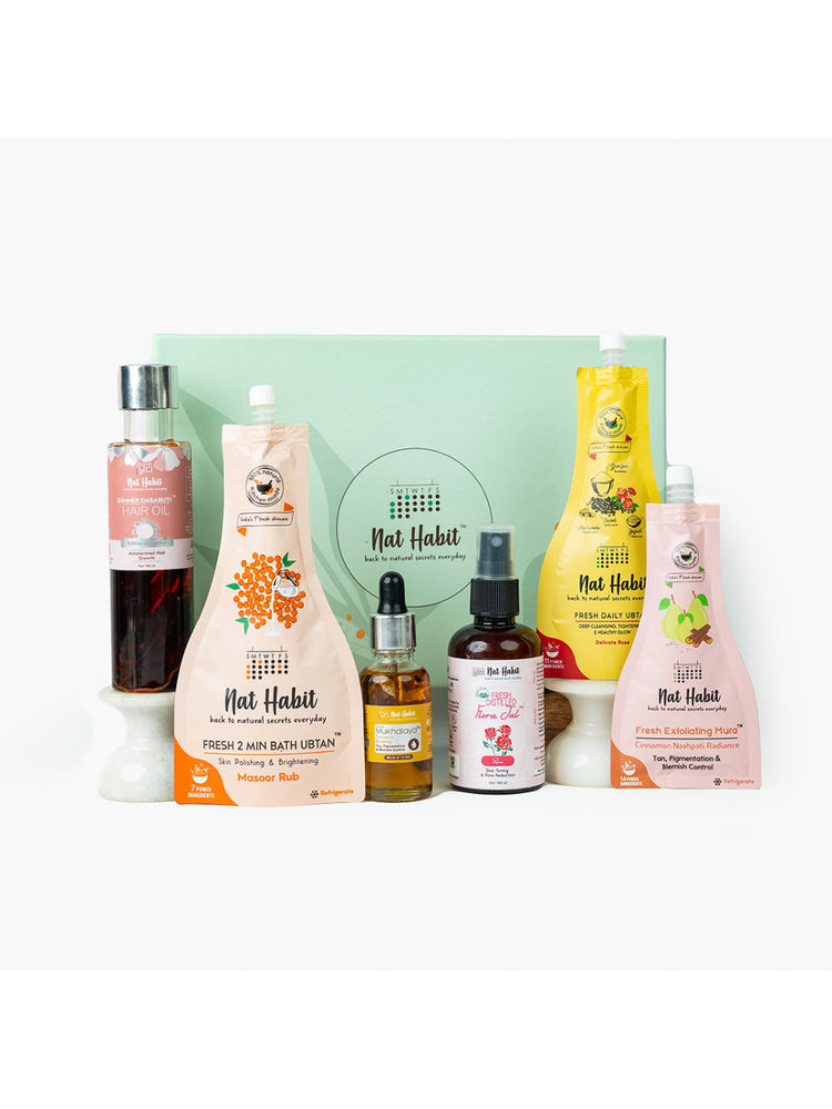 Nat Habit Nature Ka Purest Set - 100% Natural Fresh Products for Basic Self Care - Set of 6-image-7
