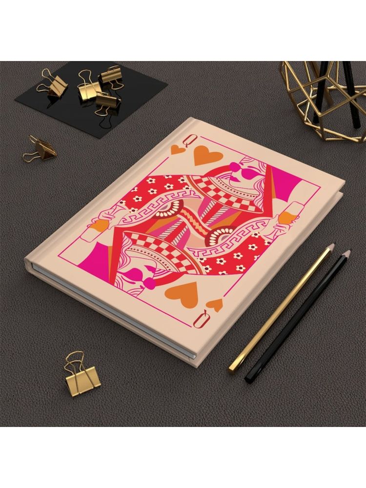 Gathari A5 Notebook Diary With 200 Pages Unruled, Aesthetic Designer Diary For Daily Use