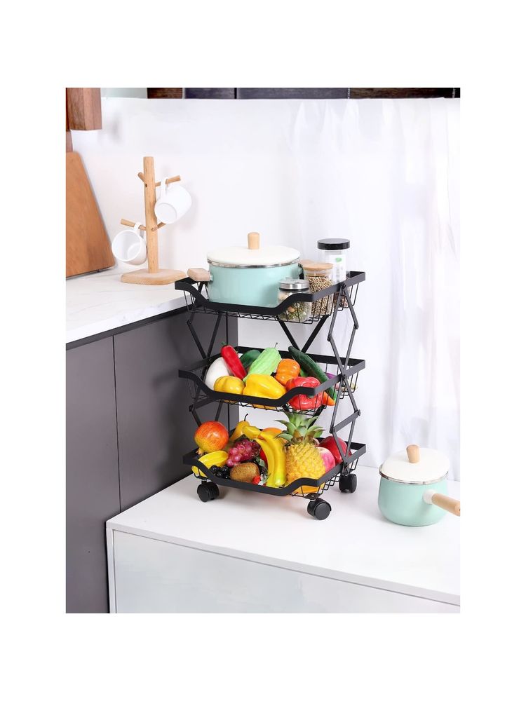 UMAI Collapsible Storage Basket Black-picture-19