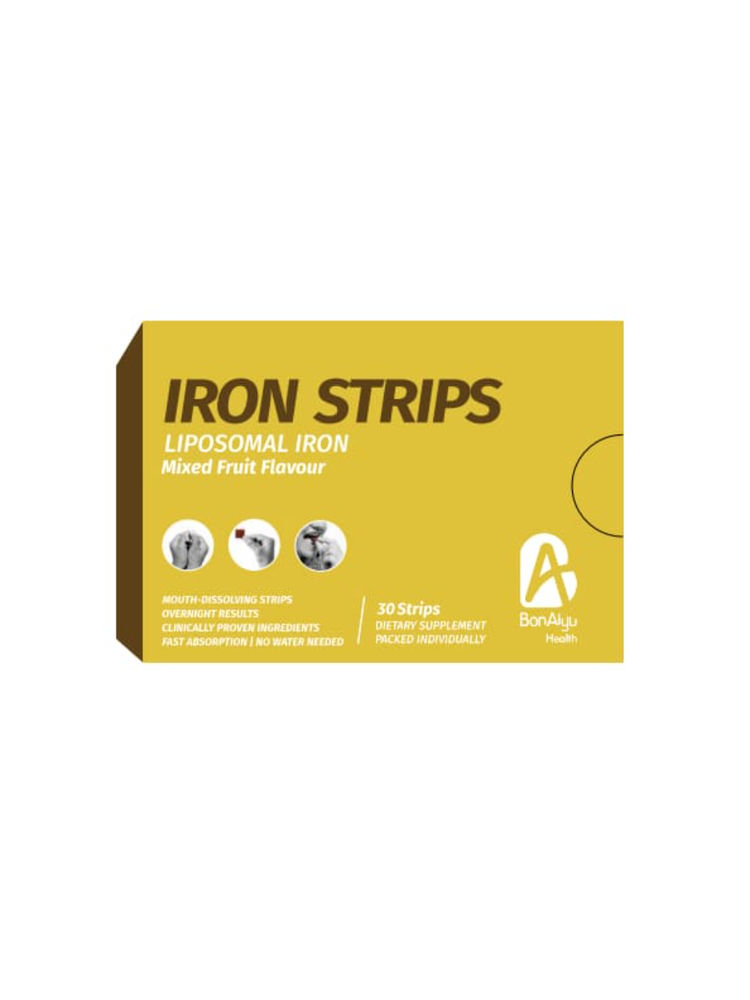 Bonayu Iron Liposomal Mouth Dissolving Strips - Mixed Fruit-picture-24