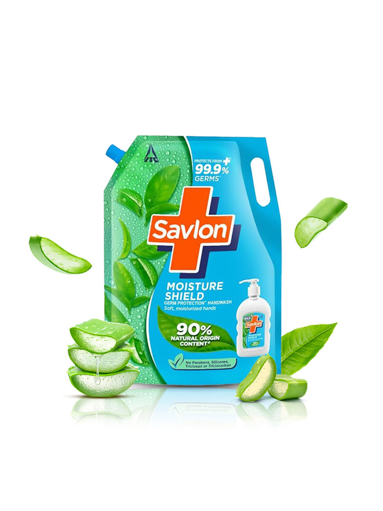 Savlon Moisture Shield Germ Protection Liquid Handwash Refill Pouch-image-38