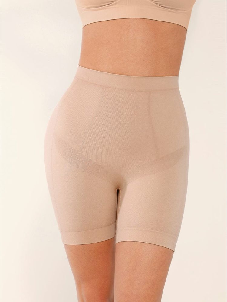 shop the edit Women Seamless High-Rise Butt-Lifting Body Shaper Shorts-picture-24