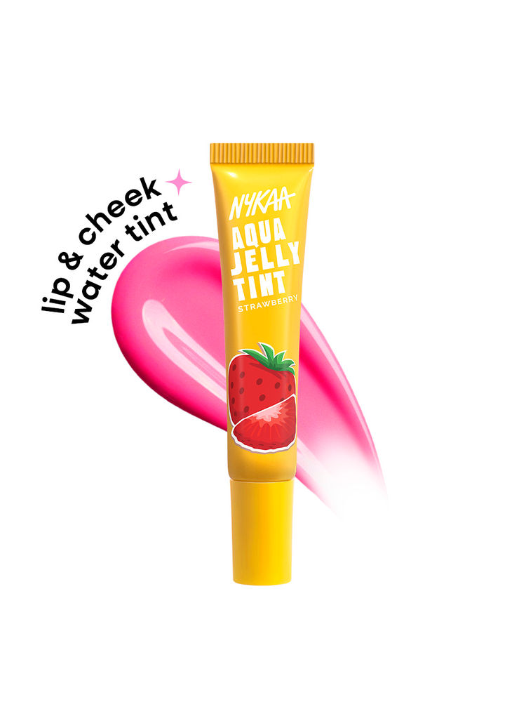 Nykaa Cosmetics Aqua Jelly Tint - Strawberry-image-38
