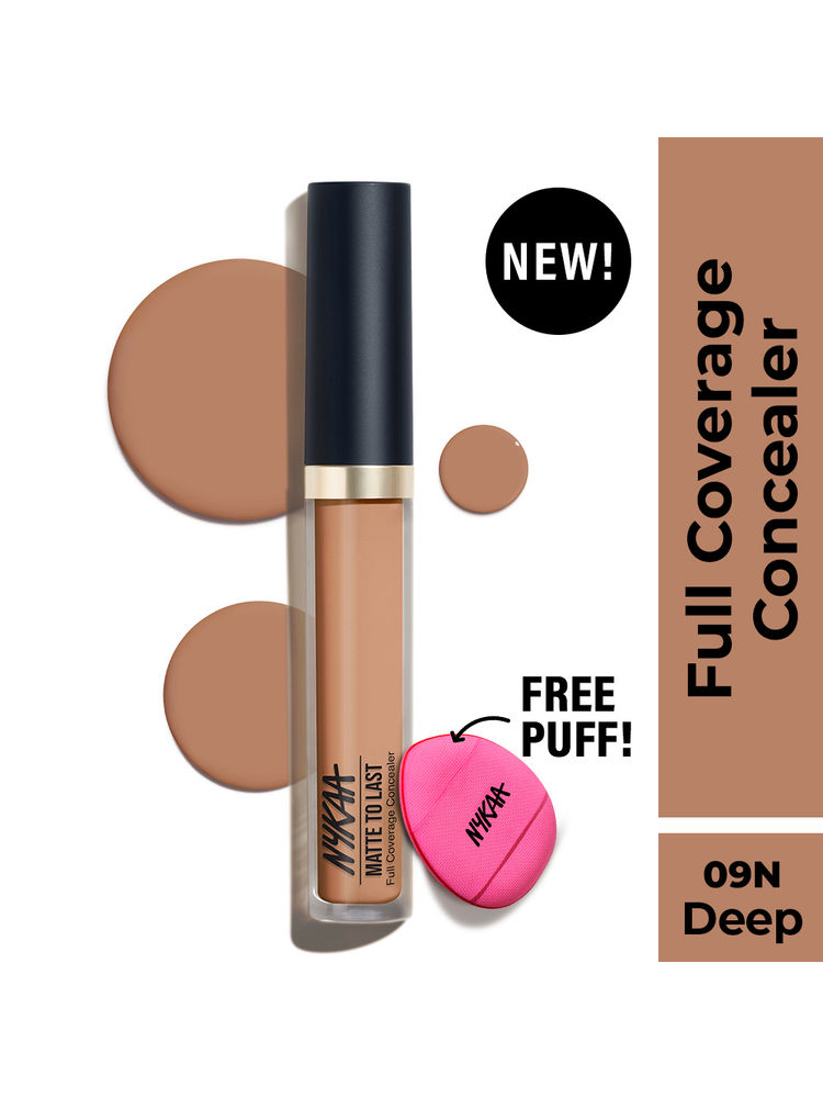Nykaa Matte To Last Full Coverage Liquid Concealer