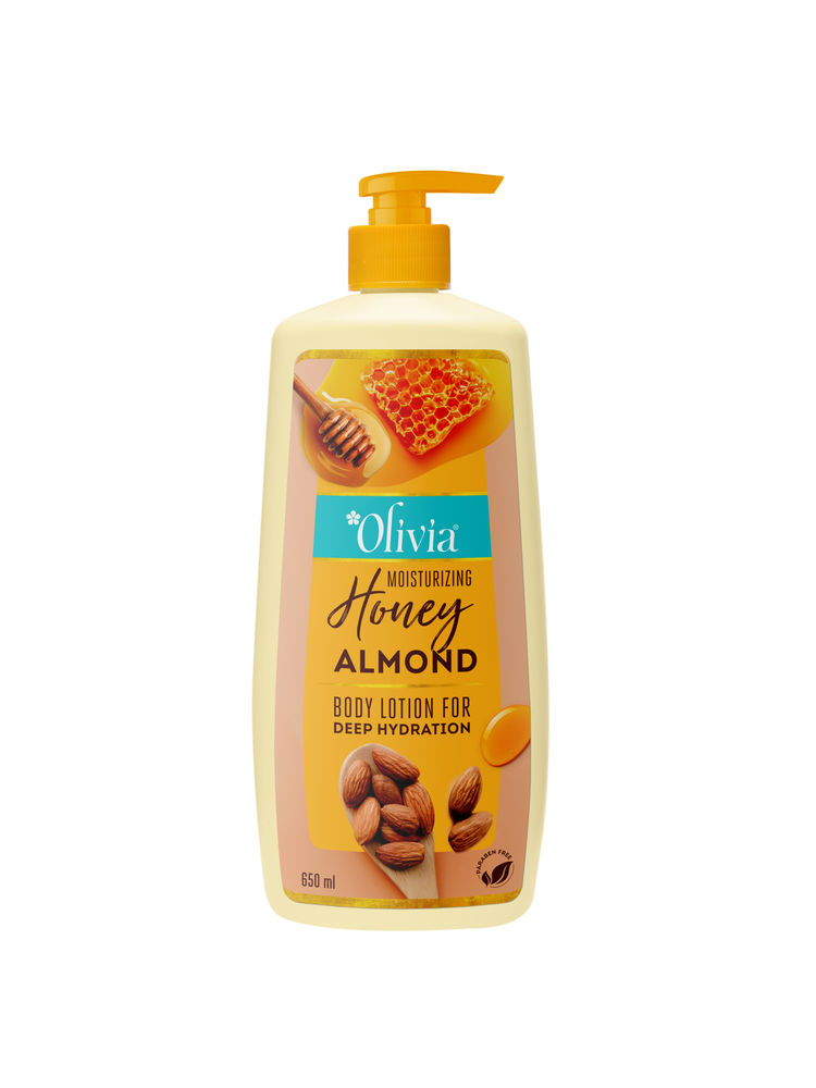 Olivia Honey Almond Moisturizer Body Lotion For Deep Hydration