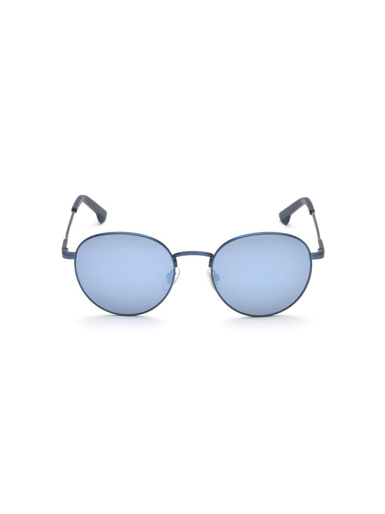 police accessories Police Blue SPL971K 52 8B6B Round Frame Style Sunglasses_SPL971K528B6BSG-picture-16