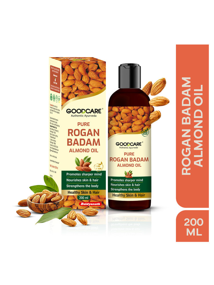 GOODCARE Rogan Badam Oil Pure Ayurvedic Almond Oil for Hair Growth and Glowing Skin-picture-31