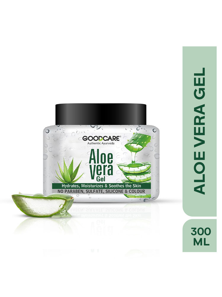 GOODCARE Pure Ayurvedic Aloe Vera Gel for Hair, Skin & Face with Vitamin E and C-image-15