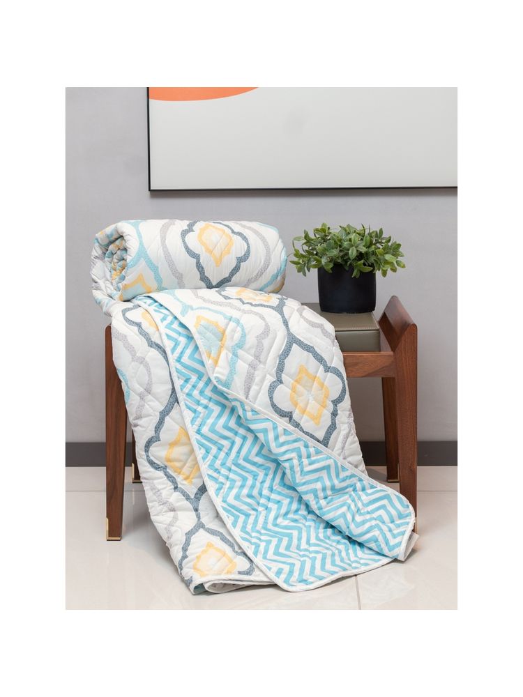 Urban Space 3 Layer Reversible Microfiber A/C Blanket (Morocco)-image-23