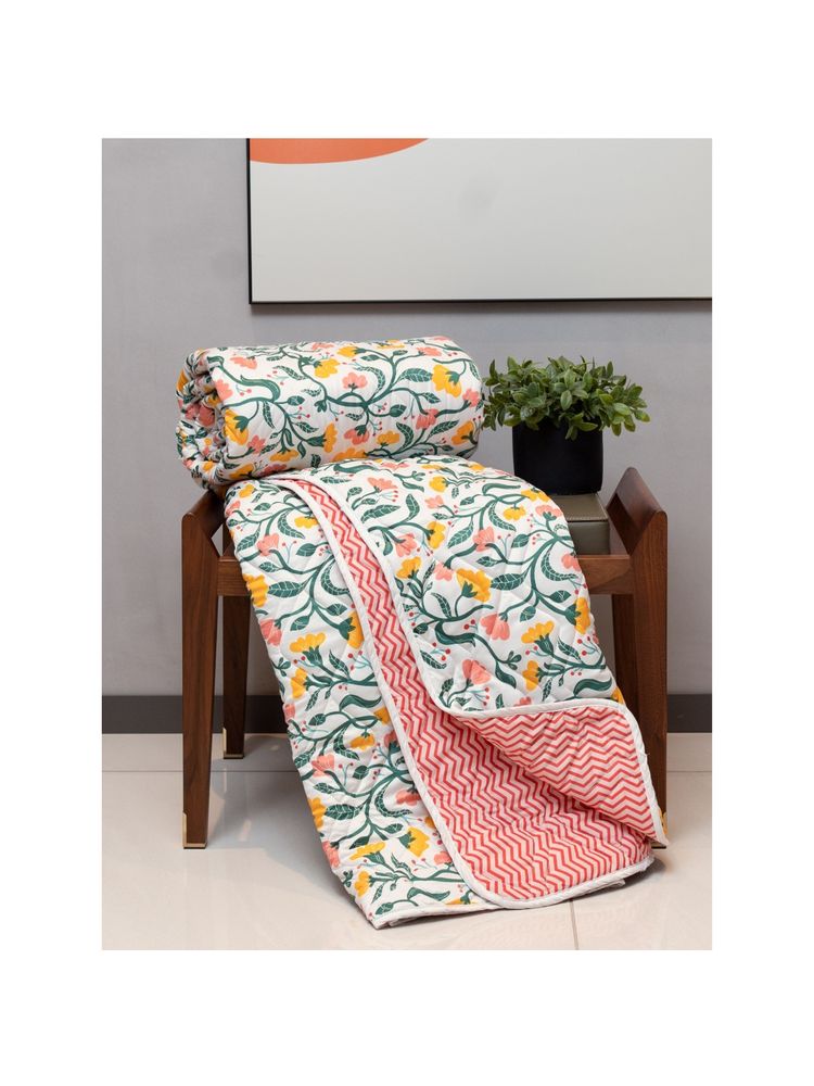 Urban Space 3 Layer Reversible Microfiber A/C Blanket (Kashmir)-picture-20