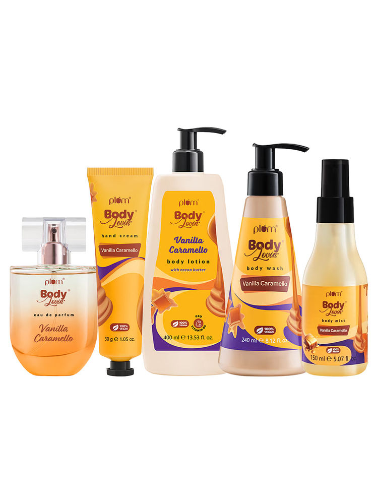 Plum Bodylovin' Caramello Lovin' Bath & Body Collection Combo-image-30