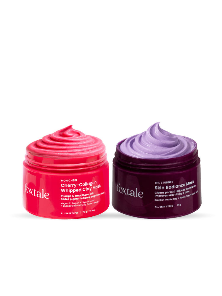 Foxtale Ultimate Glow & Collagen Mask Combo Bright, Plump, Tan-Free Skin-image-15