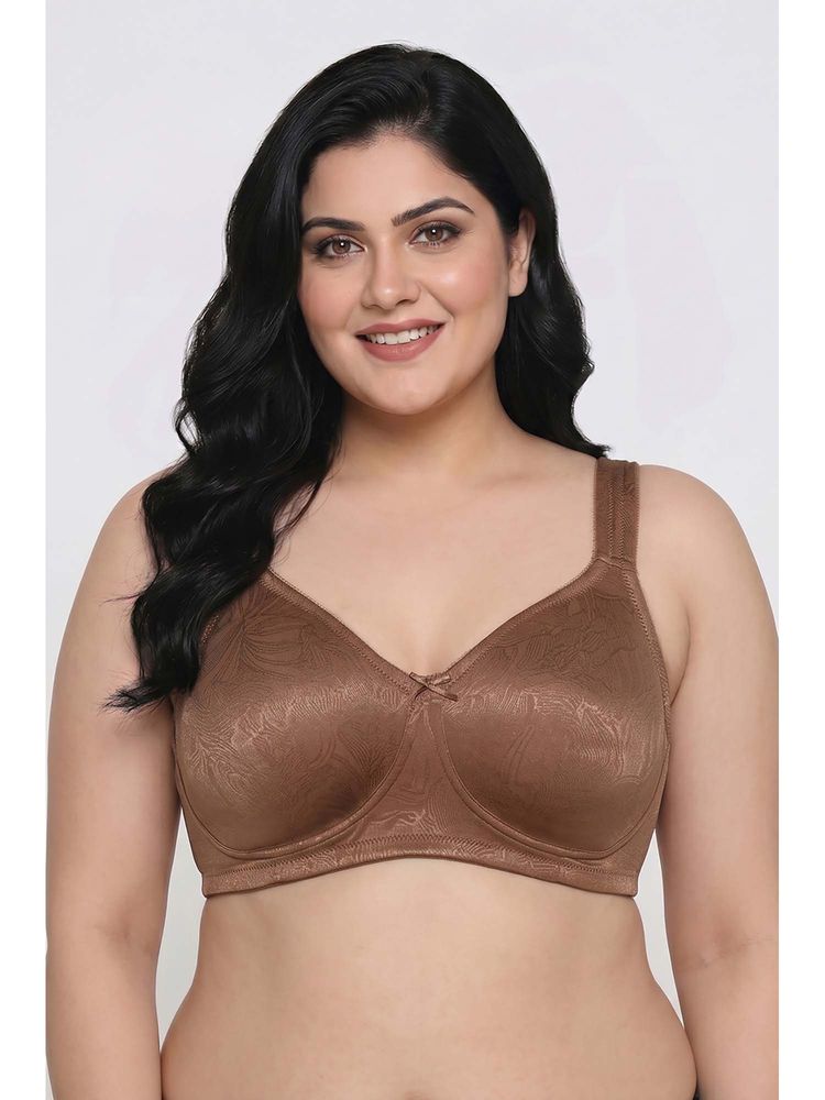 Zivame Brown True Curv Double Layered Non Wired 3/4Th Coverage Tshirt Bra-picture-15