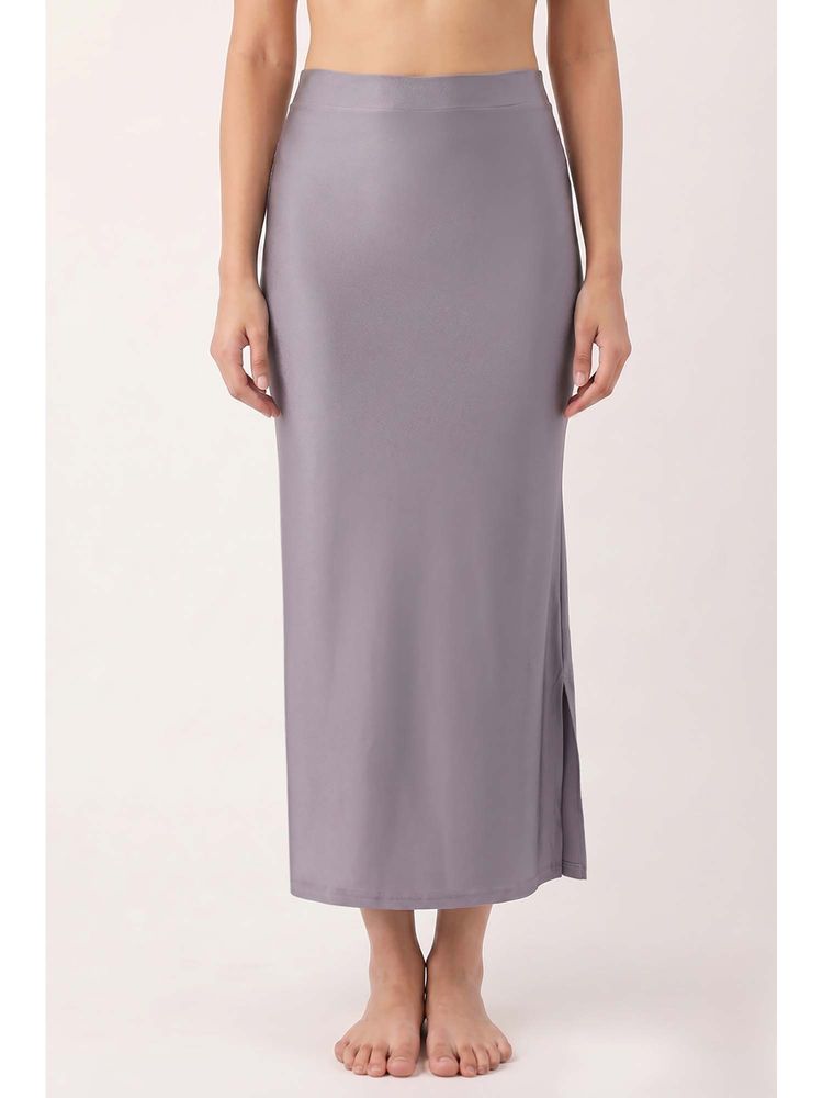 Zivame Grey Shimmer Stretchy Saree Shapewear-image-5