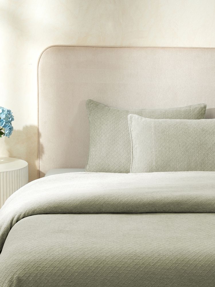 Maspar 2-Piece Woven Standard Solid Cotton Pillow Sham Set (Pack of 2)-image-6