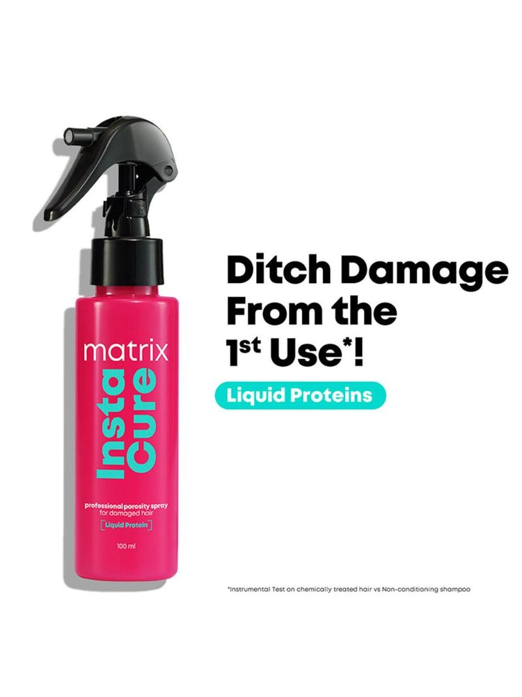 Matrix Insta Cure Professional Porosity Filling Spray for Damaged Hair-image-34
