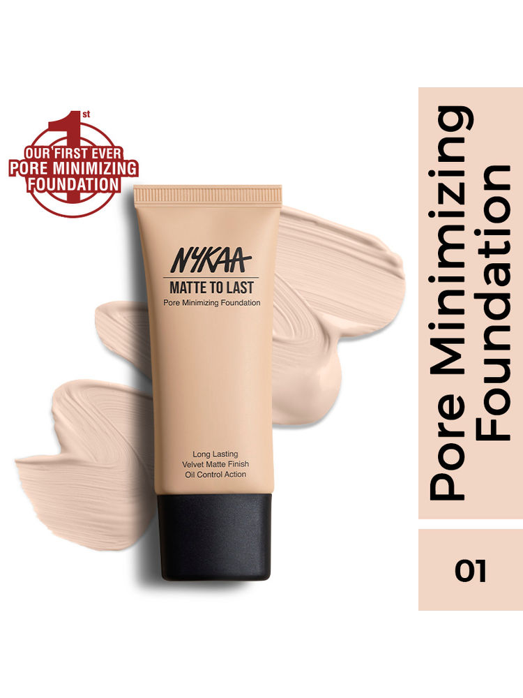 Nykaa Cosmetics Matte To Last Pore Minimizing Foundation