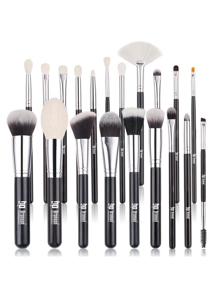 Bronson Professional 20Pc Face & Eyes Makeup Brushes set