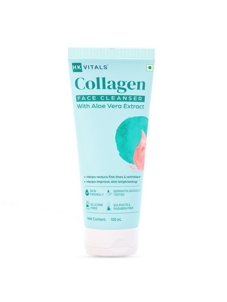 HK VITALS by HealthKart Collagen Face Cleanser with Aloe Vera Extract, All Skin Types-picture-21