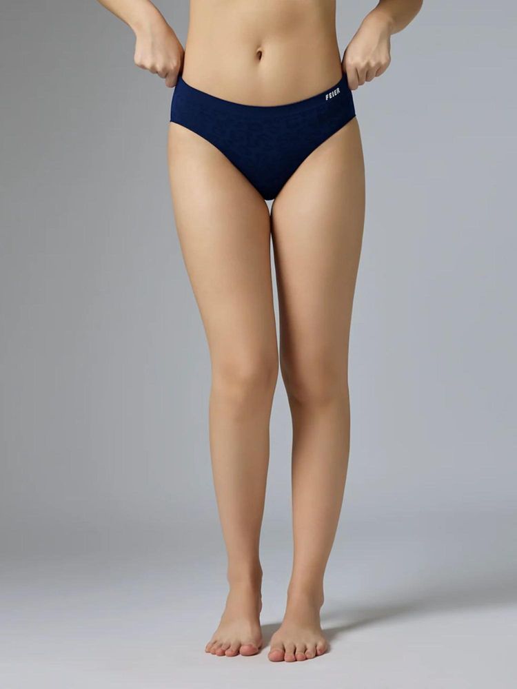 FEIER Women Navy Blue Wildcat Briefs-picture-14