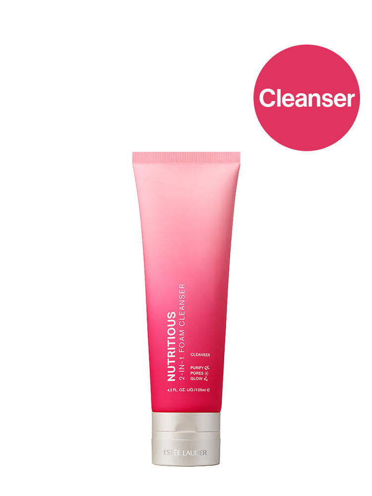 Estee Lauder Nutritious 2-In-1 Foam Cleanser with Niacinamide for Pore Minimization (For Oily Skin)-picture-13