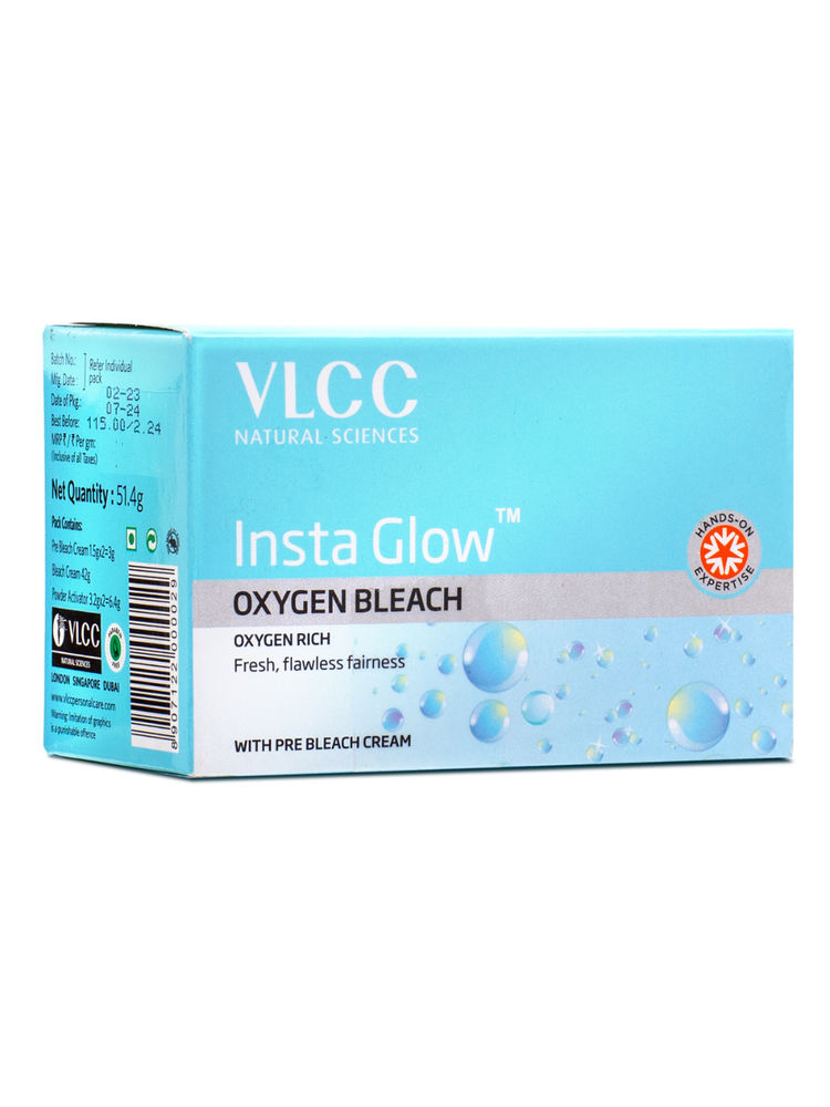 VLCC Insta Glow Oxygen Bleach