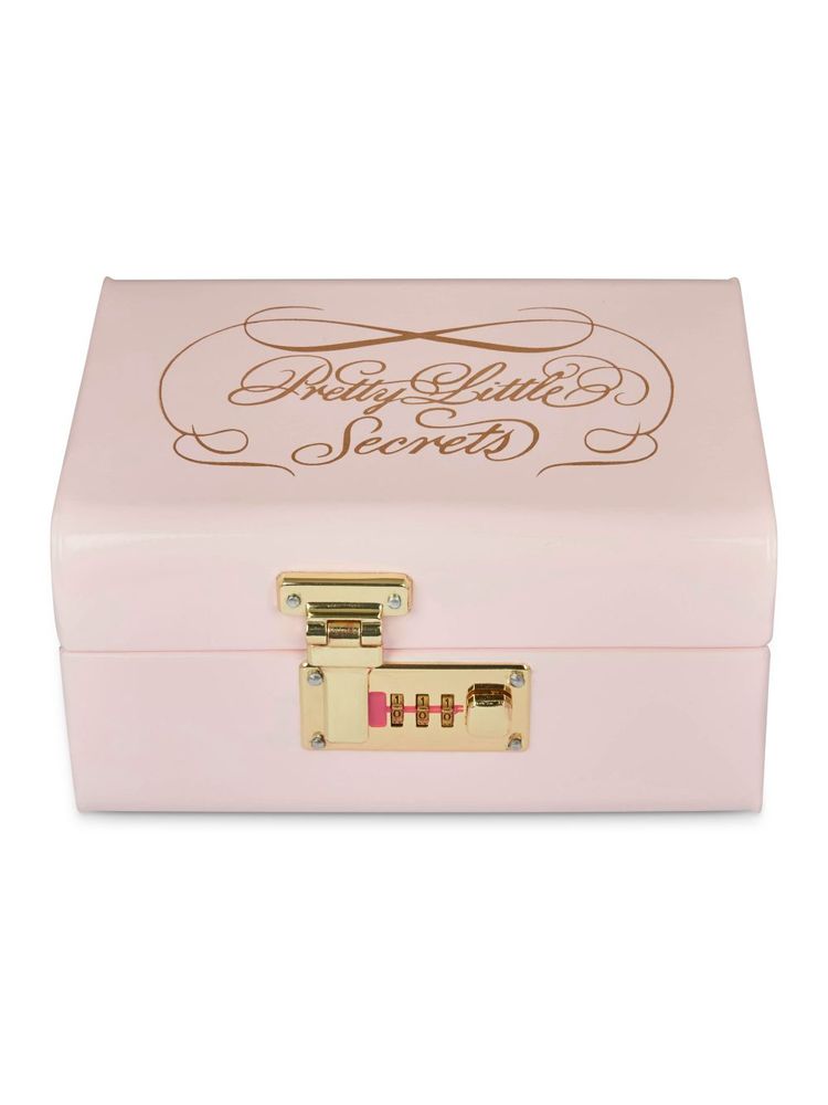Living With Elan Vintage Secret Storage Trunk-Jewelry & Makeup Storage Chest with Lock-Powder Pink-picture-27
