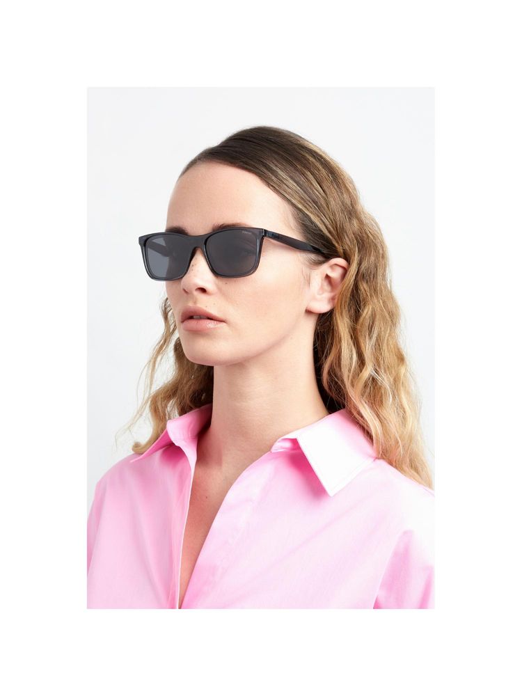 Polaroid Unisex UV Protected Grey Lens Full Rim Rectangle Sunglasses (57)-picture-36