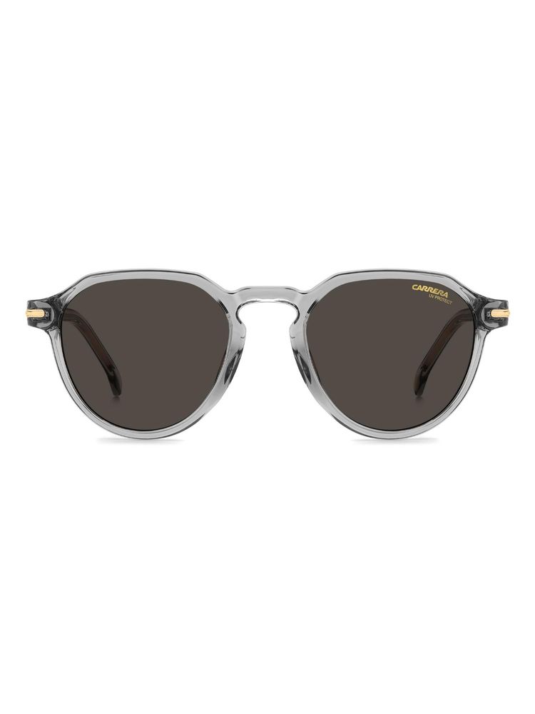 carrera accessories CARRERA Unisex UV Protected Grey Lens Full Rim Geometrical Sunglasses (50)-picture-15